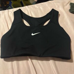 Nike Black Medium-Impact Sports Bra with Racerback